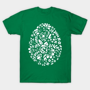 Floral Easter Egg T-Shirt